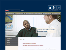 Tablet Screenshot of abcomm.de
